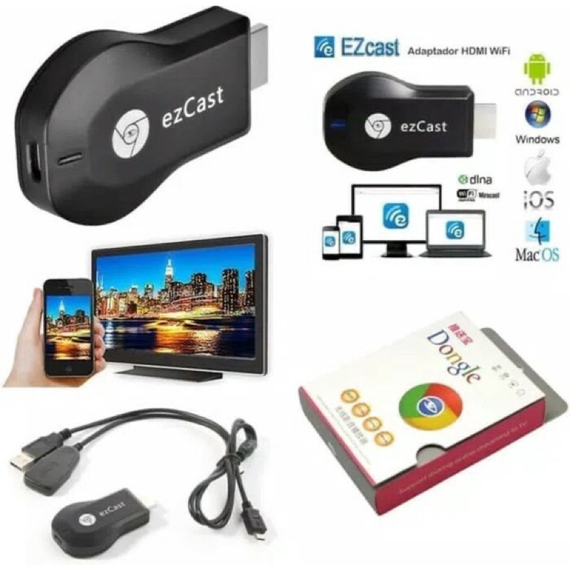 PROMO ANYCAST WIRELESS WIFI HDMI DONGLE DISPLAY RECEIVER TV