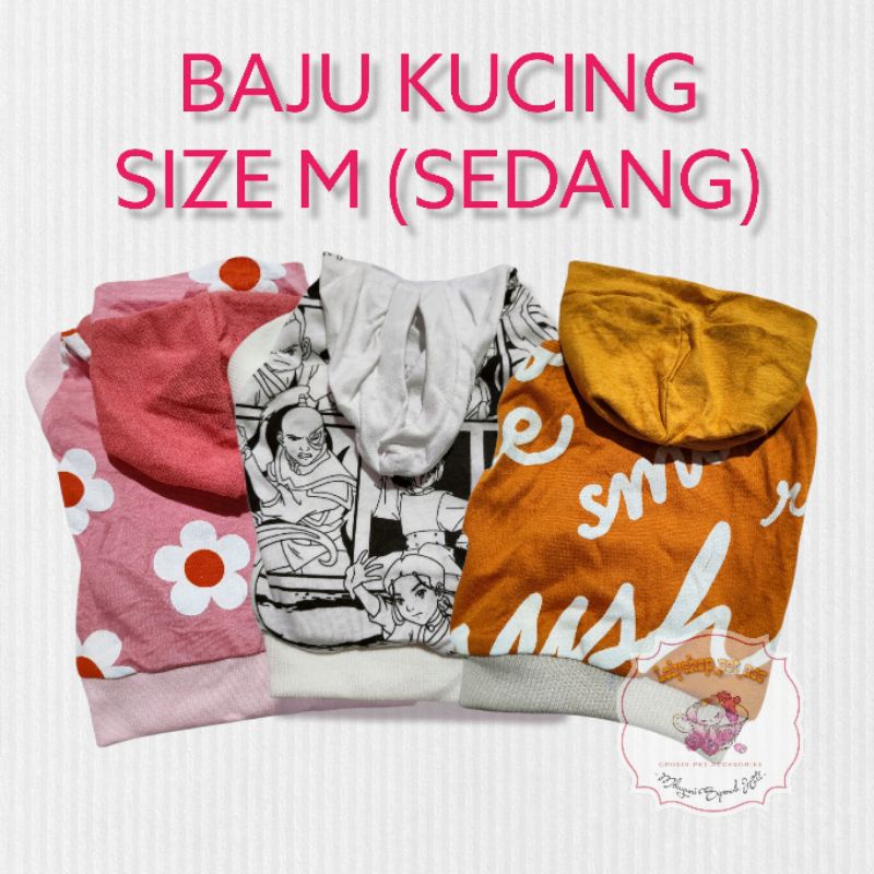 BAJU KUCING ANJING KECIL SIZE M