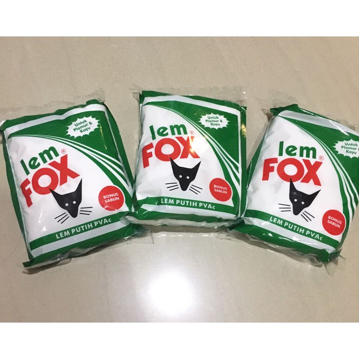 

Produk Eksklusif LEM FOX 800gr/BAHAN SLIME/ LEM KERTAS Elegan