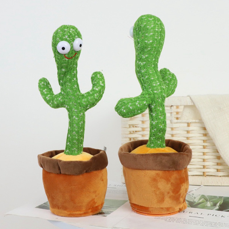 Dancing Cactus Toys Boneka Kaktus Joget Boneka Kaktus Goyang Mainan Kaktus Goyang Mainan Boneka Kaktus  Boneka Cactus