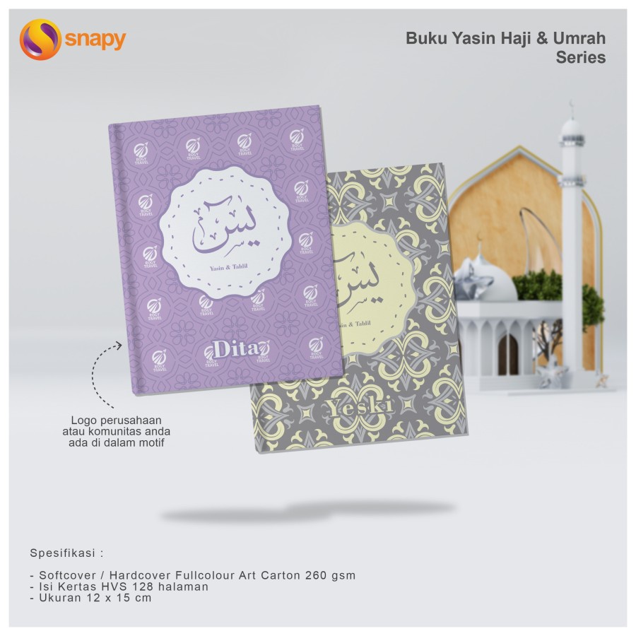Cetak Yasin tahlil tahlilan pengajian Softcover