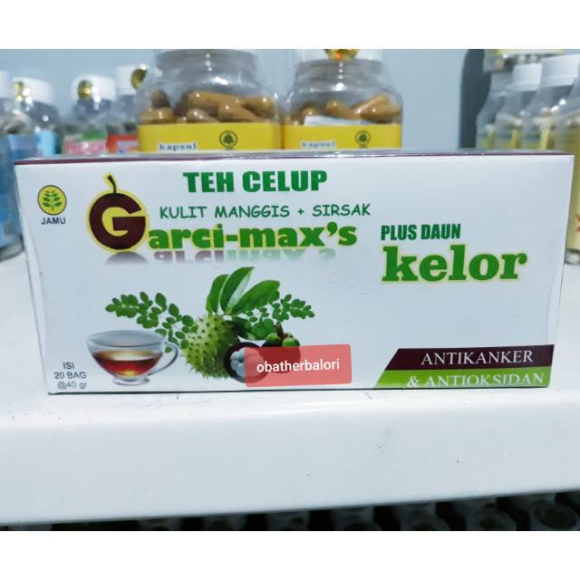 Teh Celup Kulit Manggis Sirsak Plus Daun Kelor Garcimaxs Indonesia