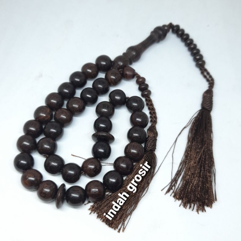 TASBIH KAYU GALIH ASEM 10MM 33BUTIR