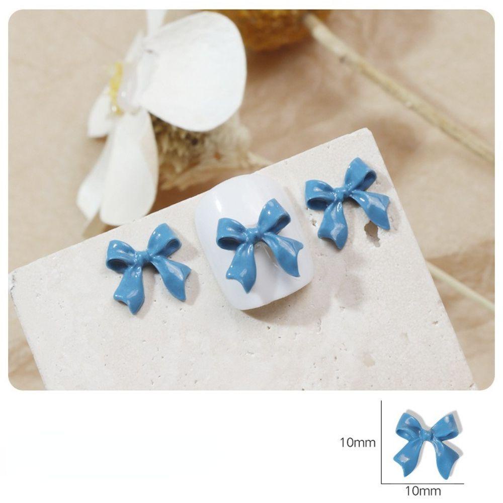 Mxbeauty Wanita Pesona Kuku Lucu Ikatan Simpul DIY Bahan Kuku Kecantikan Manicure Aksesoris Nail Art Perhiasan Nail Rhinestones