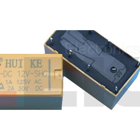 ℗ Relay DPDT 12V 2A ♂