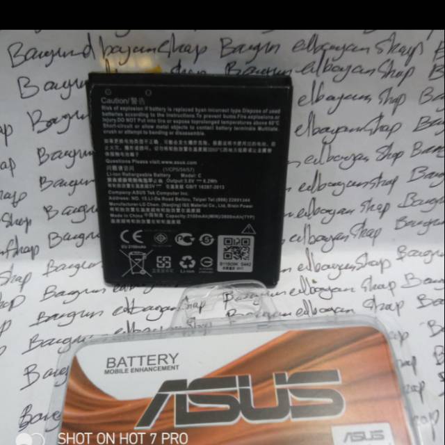 Batrai Batre Asus Zenfone C 4C B11P1421 Z007 ZC451CG Battray  hp