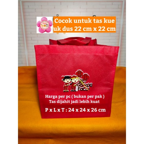 

Kantong Tas Kain Souvenir Tenteng 24 Imlek Sincia Chinese New Year