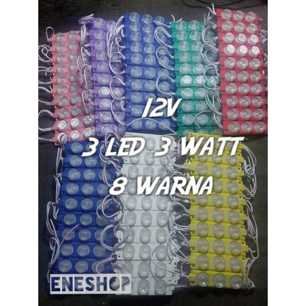 Led modul 3led 3watt 12v