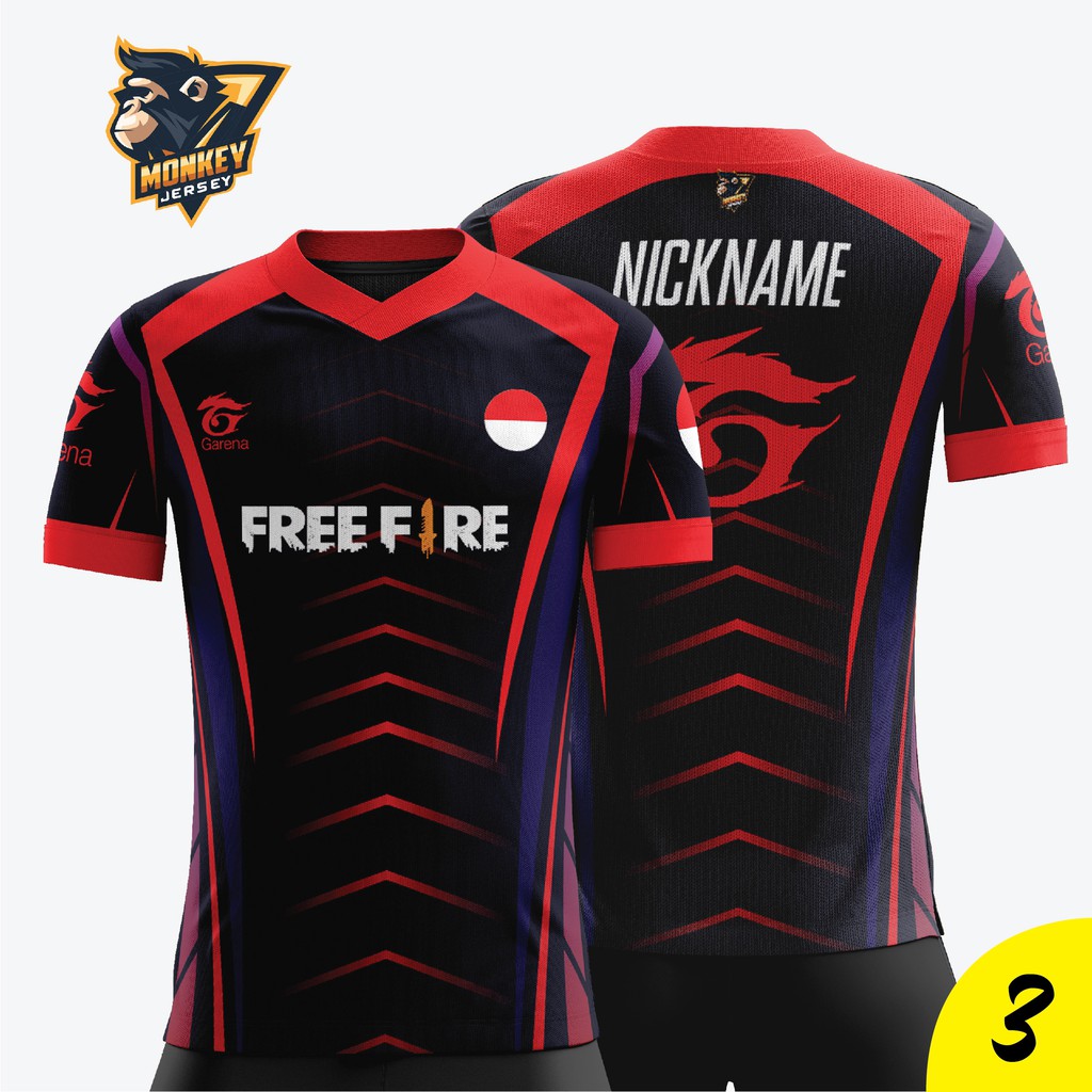 Bayar Di Tempat Jersey Esports Freefire