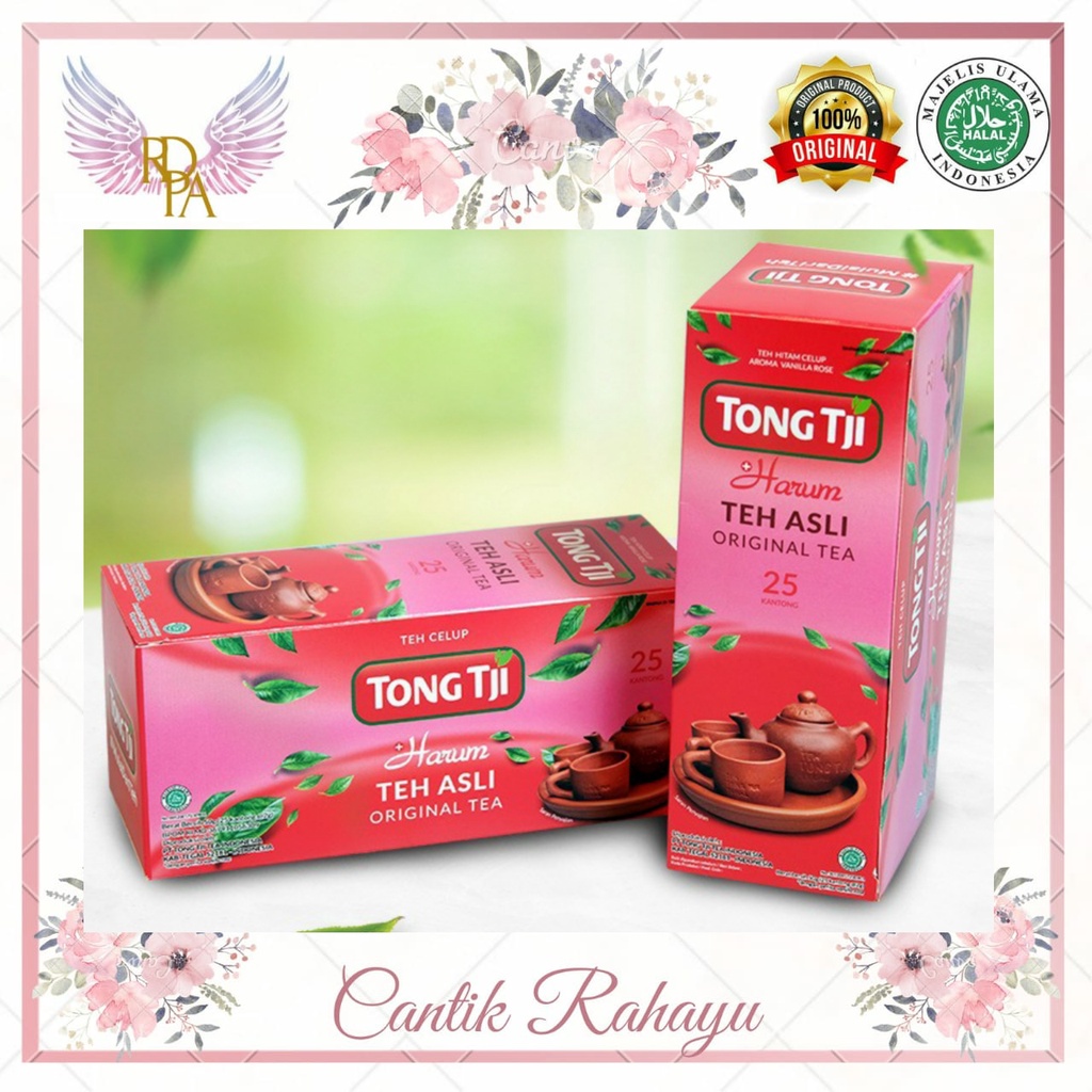 

Tong Tji Original Tea Extra Harum. Tea Bag Teh Celup non Amplop Tong Ji