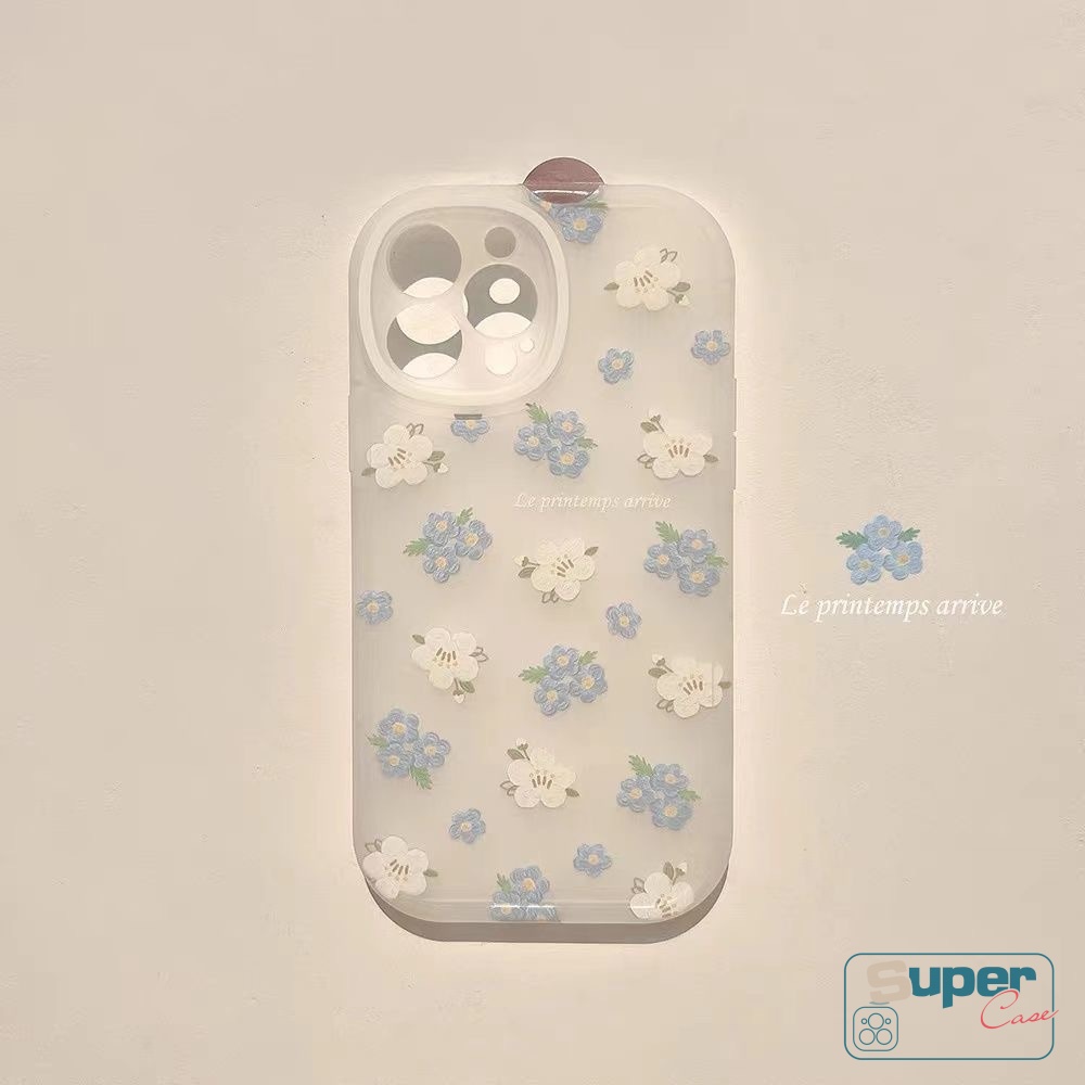 Flowers Soft Cover Untuk OPPO A17 A15 A78 A58 A16 A57 A12 A17K A5s A7 A54 A95 A96 A74 A76 A54s A3s A16K A55 A1K A16E A92 A15s A53 A31 A5 A9 Reno5 6 8T 7 8 5F Sepatu Sneakers Pria Wanita Lengan Panjang 4F A52 A72 A11 A94