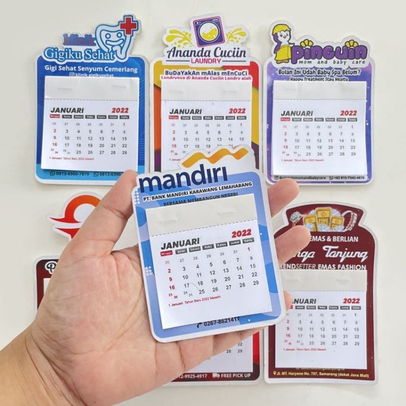 

KALENDER MAGNET 2024 CUSTOM isi 90 PCS
