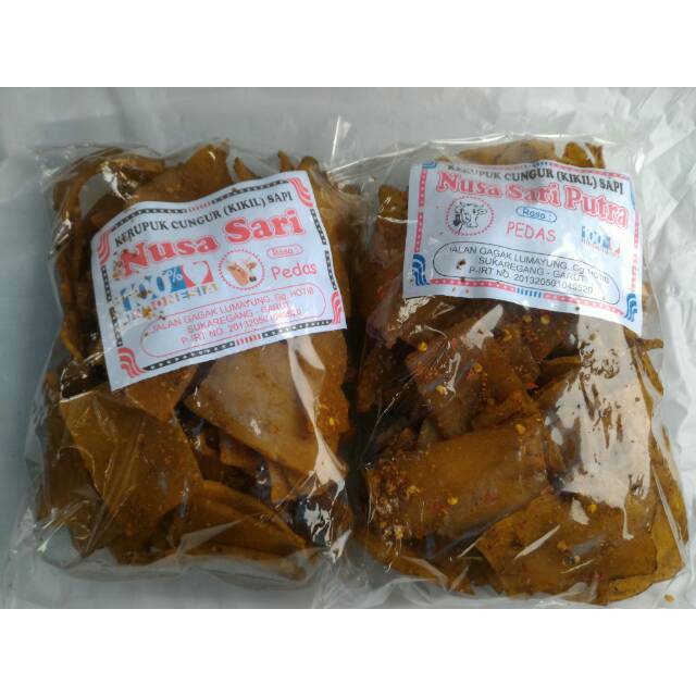 

Kerupuk Kikil Mentah