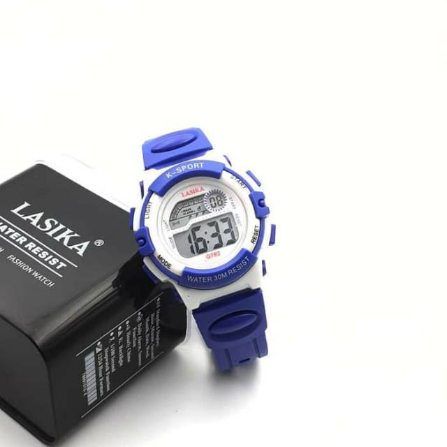 JAM TANGAN ANAK ABG SPORTY KEREN ORIGINAL WATER RESIST LASIKA