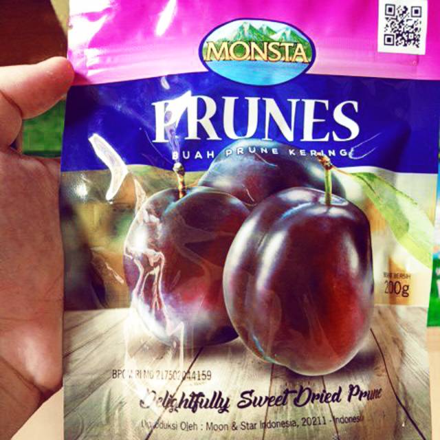 

MONSTA PRUNES / BUAH PLUM 200GR SWEET DRIED