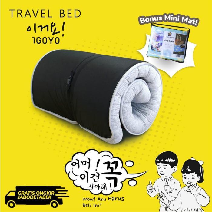 Kasur | Ongkir Murah Jabodetabek -Igoyo Travel Bed/Kasur Lipat Gulung Portable