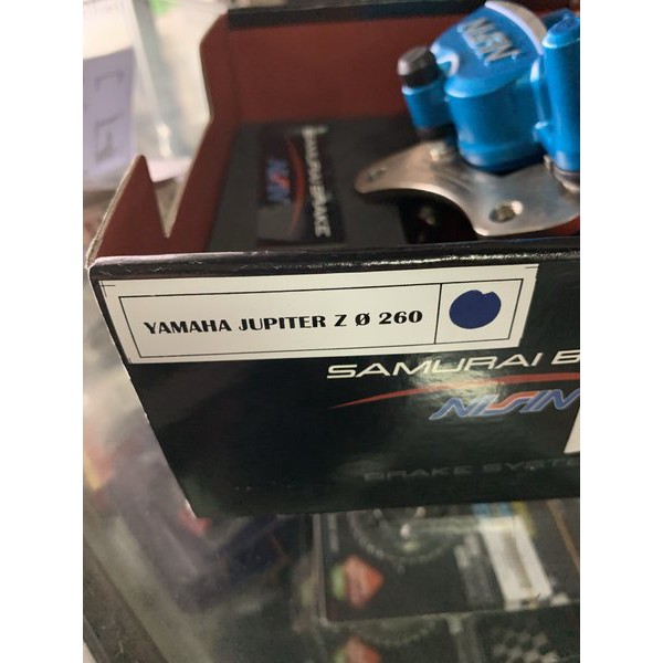 CALIPER NISIN SAMURAI JUPITER Z 260 BIRU RACING ORIGINAL ORI