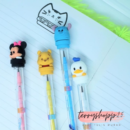 

Pensil Susun Pelor Bisa Isi Ulang Pensil Karakter Kartun Lucu Pensil Kartun Alat Tulis Sekolah Cod