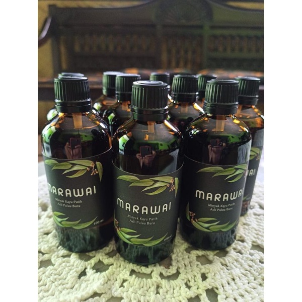 MARAWAI Minyak Kayu Putih (Eucalyptus Oil) Asli Dari Pulau Buru
