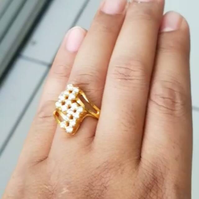 Cincin Berlian Banjar Asli