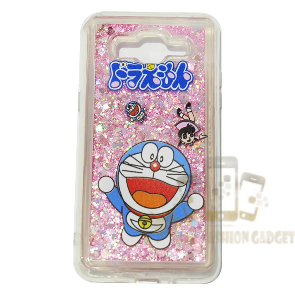 Silikon Samsung Galaxy J7 J700 / Case Water Glitter Blink-Blink / Casing Samsung Galaxy J7 J700