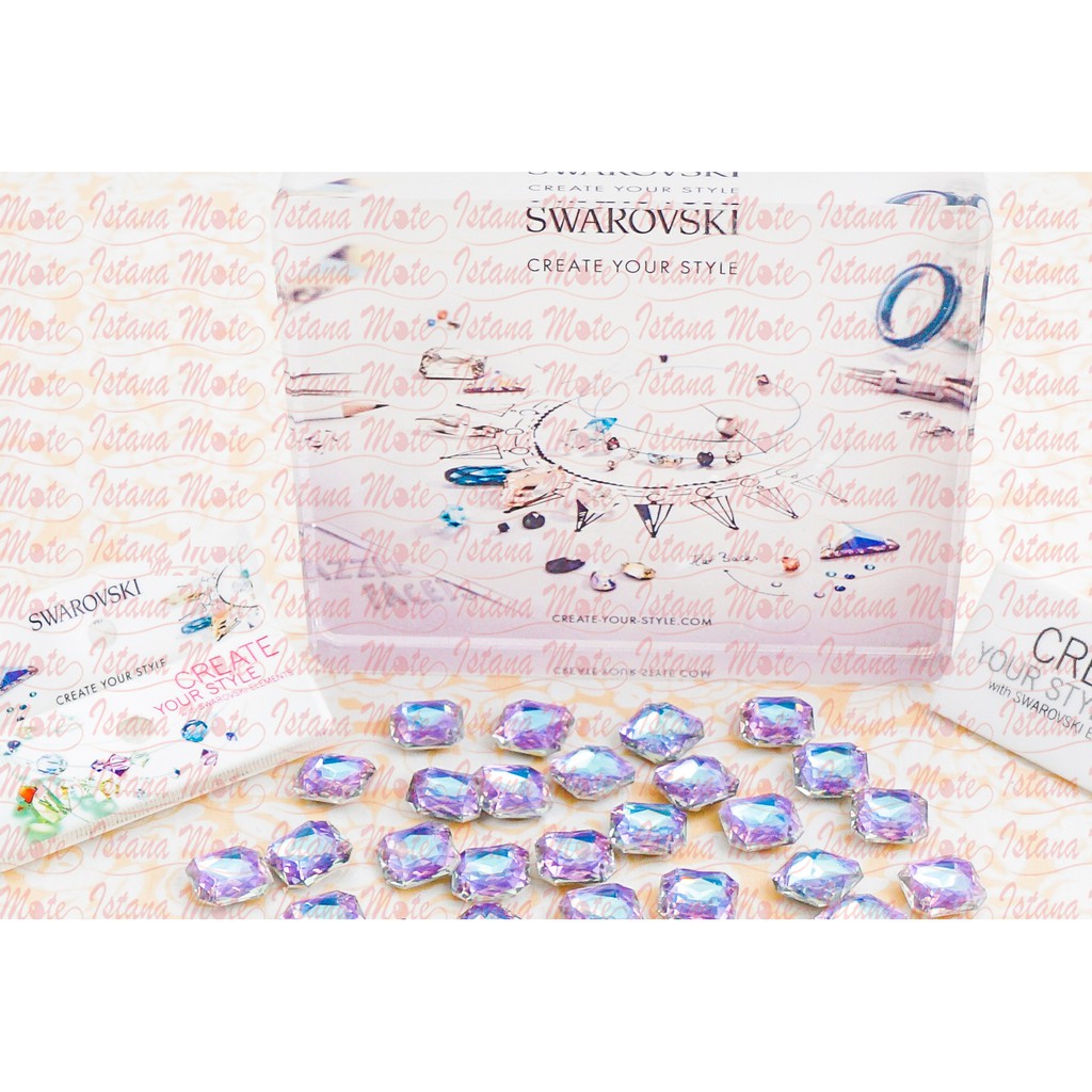 Liontin / pendant Swarovski 6400-14-vitrail light ASLI ORIGINAL