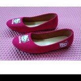 sepatu anak flatshoes halo kitty