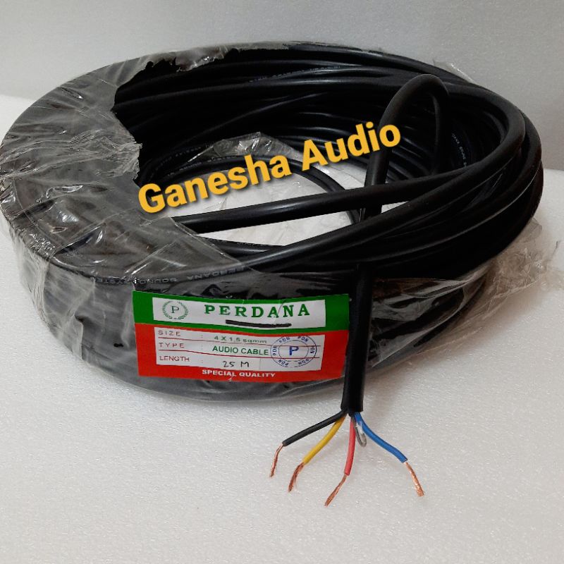 KABEL SPEAKER 4X1.5 PERDANA JUAL ECER