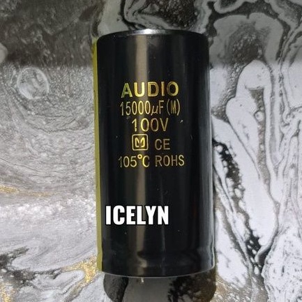 Elco 15000uf 100v AUDIO JEPANG ORIGINAL