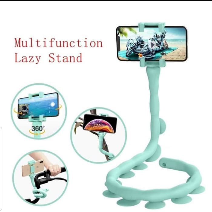 OCTOPUS FLEXIBLE HOLDER LAZYPOD WORN LAZY MOBILE CELL PHONE HOLDER / LAZYNECK / LAZY OCTOPUS