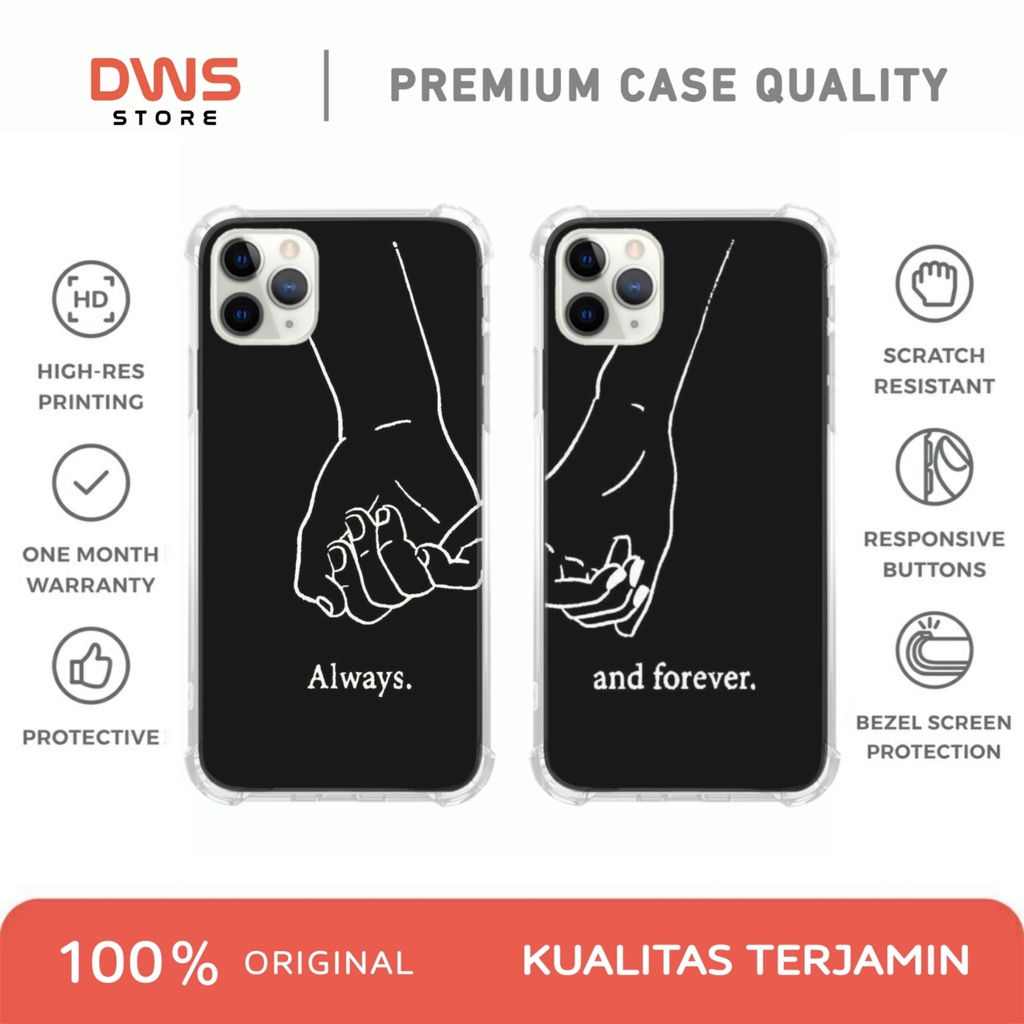 [A109] Case Couple Nama Tanggal Oppo Vivo Samsung Realme Iphone Redmi Note 4 5 6 7 8 9 10 Plus X XR 