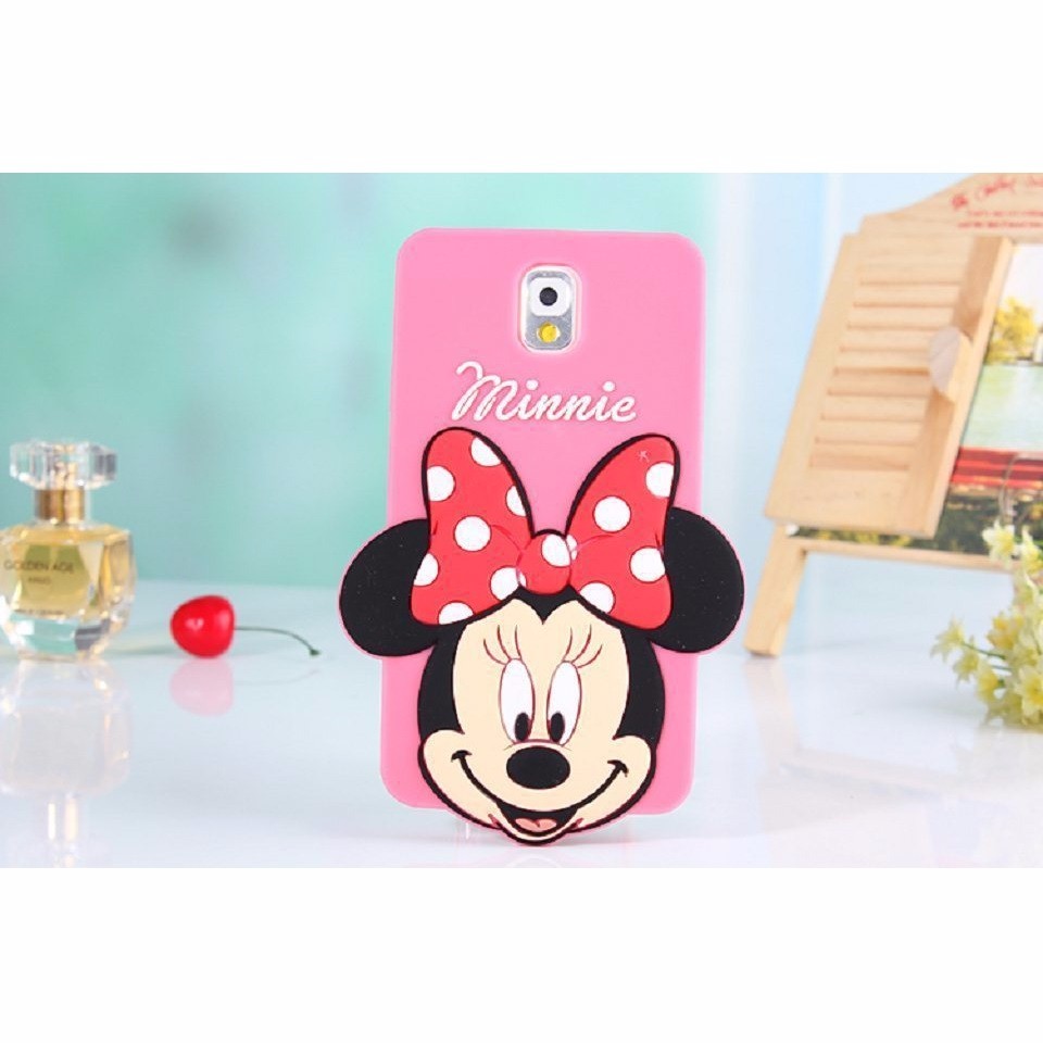 Cute Cartoon TPU Case for iPhone 5/5s - Light Pink