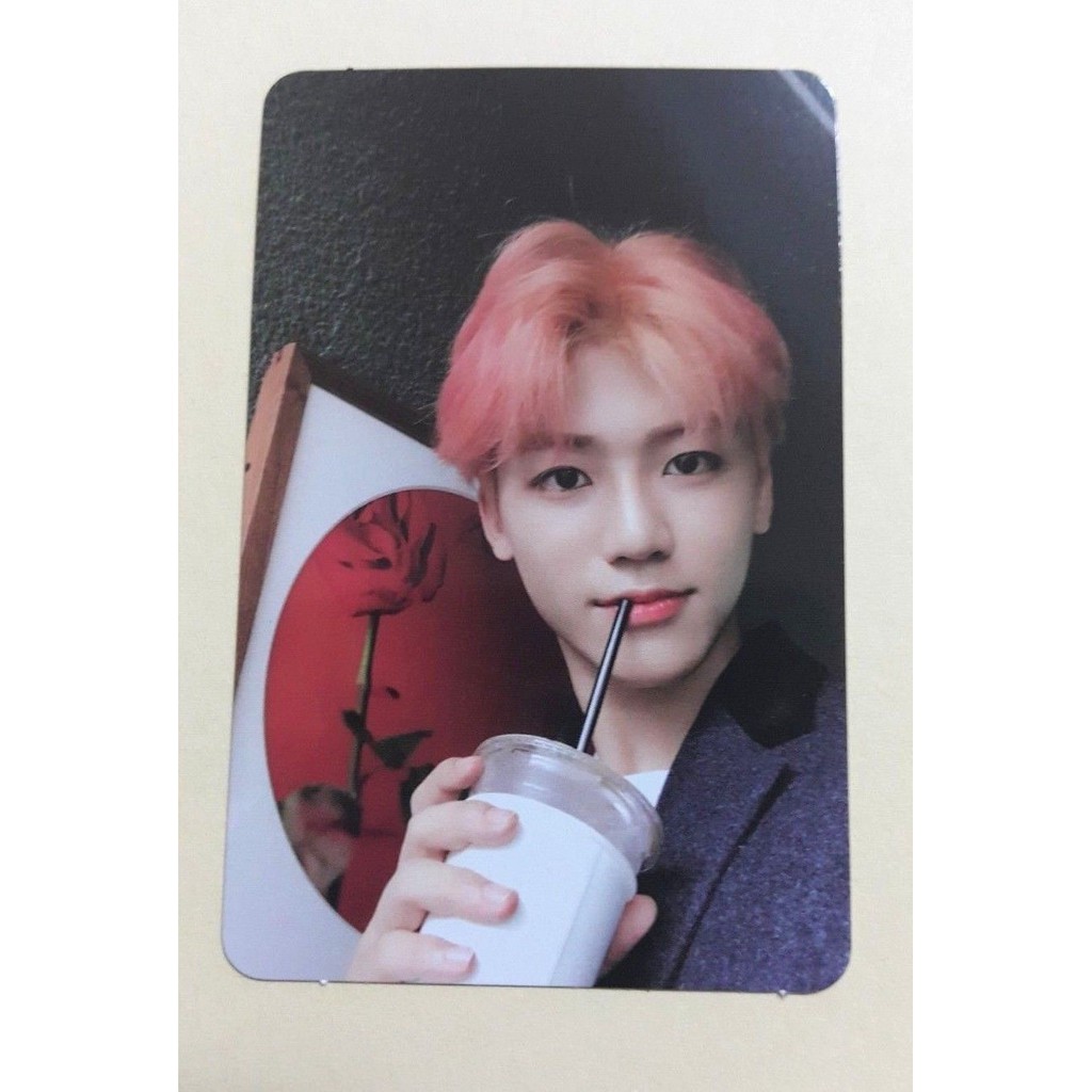 Jaemin photocard crew card we go up