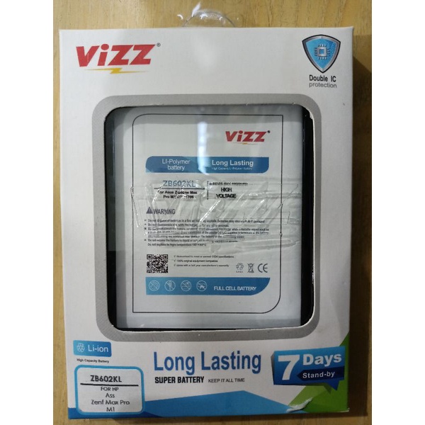 Baterai Battery Batre VIZZ Asus Zenfone Max Pro M1 ZB602KL