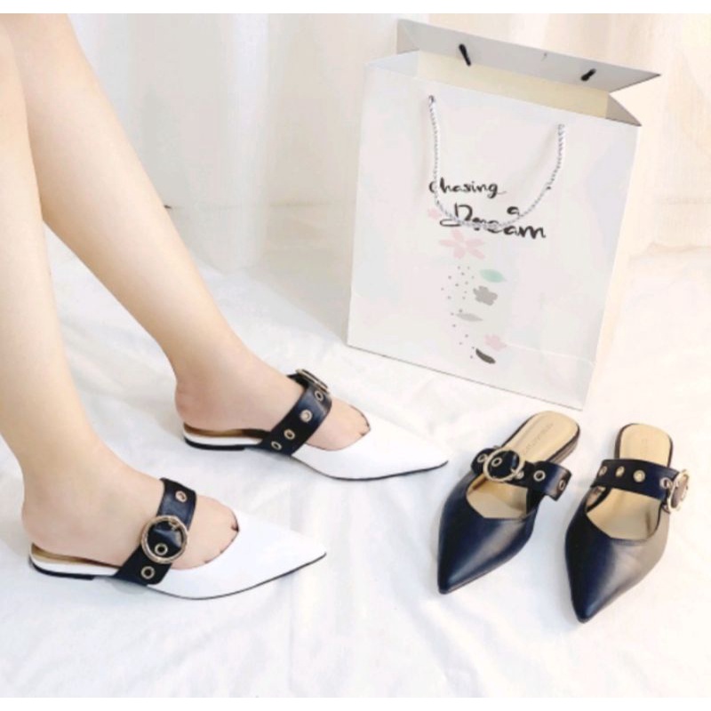 FLAT SHOES WANITA EVALIA BAPAU BL 05