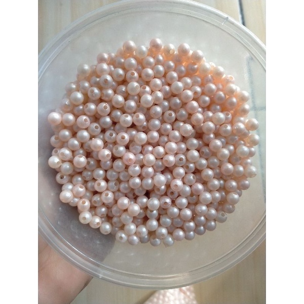 Mote Mutiara Lilin 6mm - 10 Gram