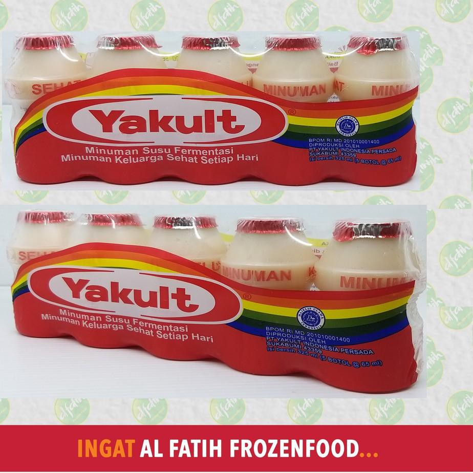 

2021✔ YAKULT 1 PACK (ISI 5 BOTOL)