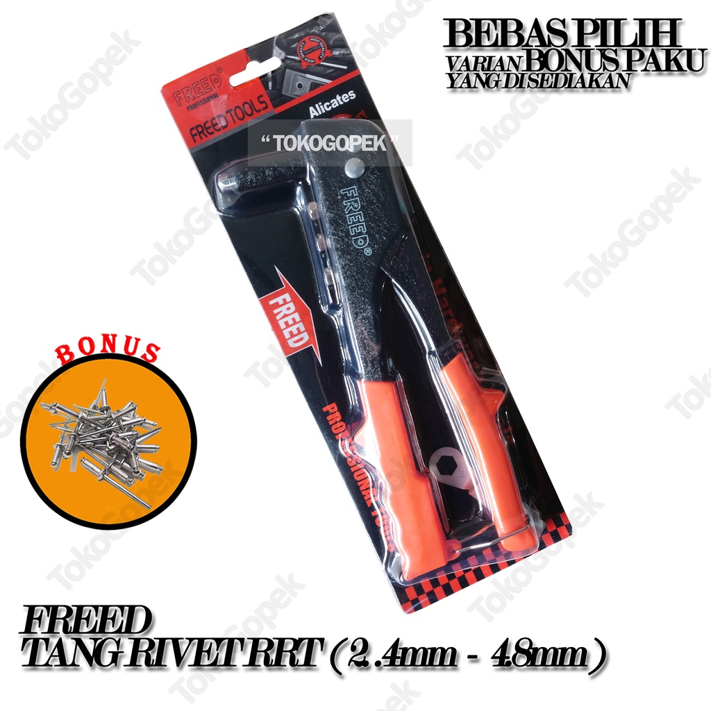 TANG RIVET FREED TEMBAKAN PAKU RIVET - HAND RIVETER PROFESSIONAL