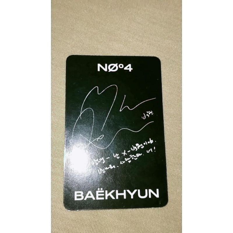 OFFICIAL PC ALBUM EXO OBSESSION (BAEKHYUN)