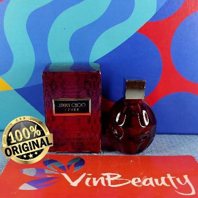 Miniatur Parfum OriginaL Jimmy Choo Fever EDP 4.5 ml For Women Murah