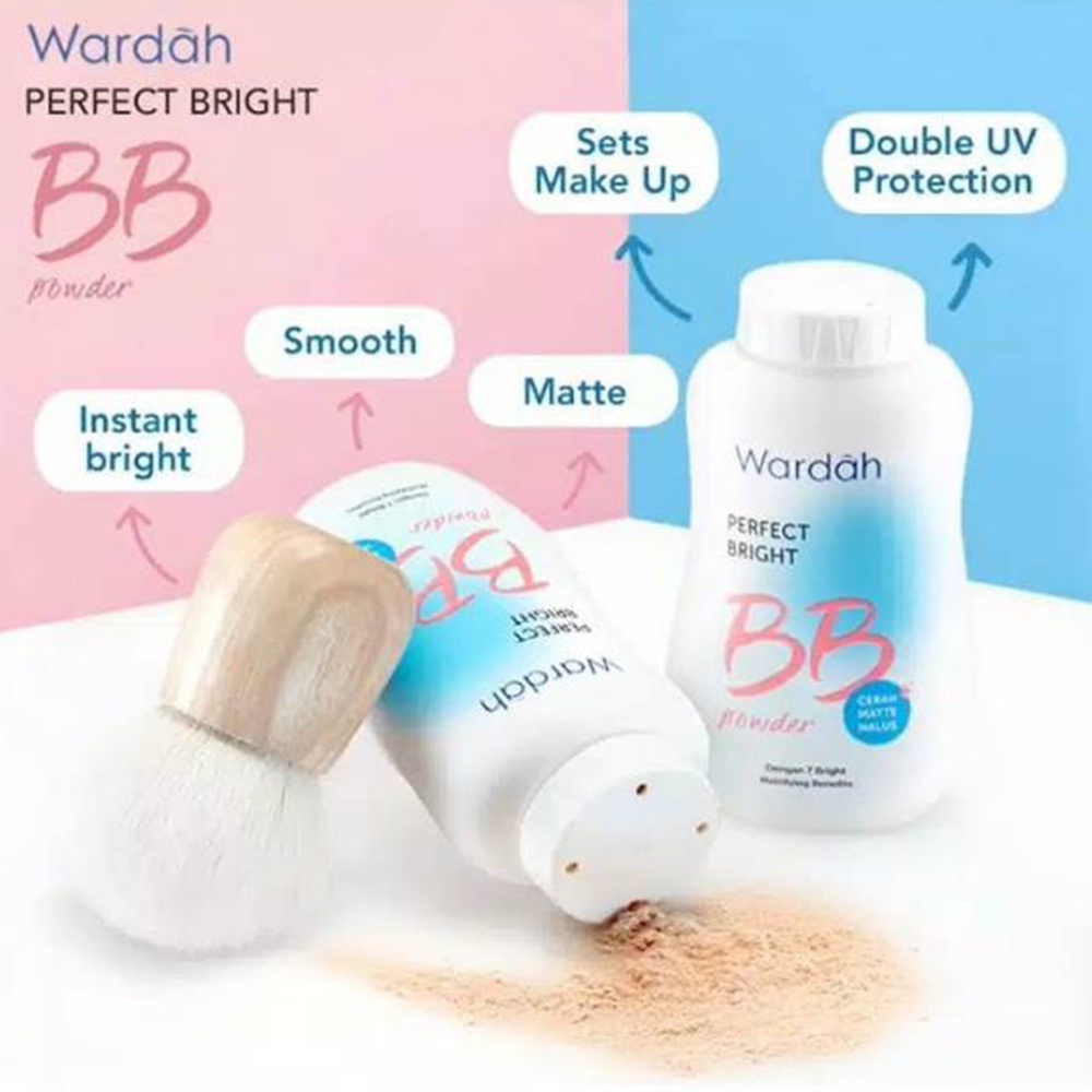 ❤ BELIA ❤ WARDAH Perfect Bright Series | Creamy Foam Moisturizer Tone Up Peel Off Powder Micellar BB Powder | Tone Up | | BABY BUNNY | BPOM