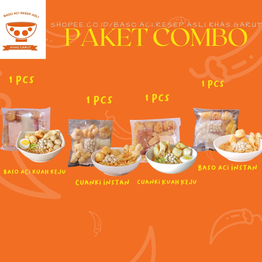 Jual Baso Aci Enak Paket Hemat Khas Garut Shopee Indonesia