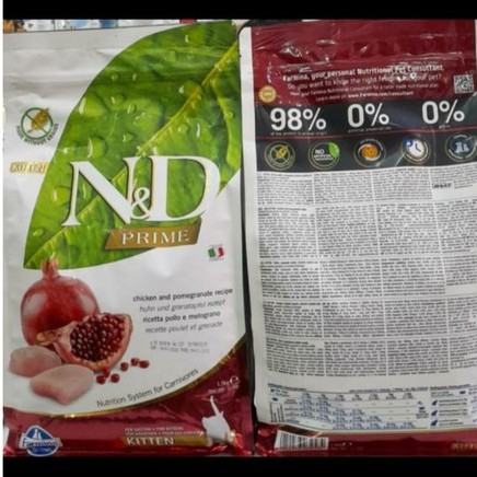 farmina n&d kitten repack 1,5kg farmina nd kitten cat food