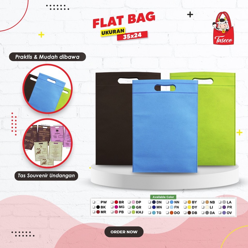 

[BISA SABLON] Tas Kain Spunbond Tas Souvenir Tas Spunbond Tas D Oval Tas Seminar Tas Workshop HSC 35x24