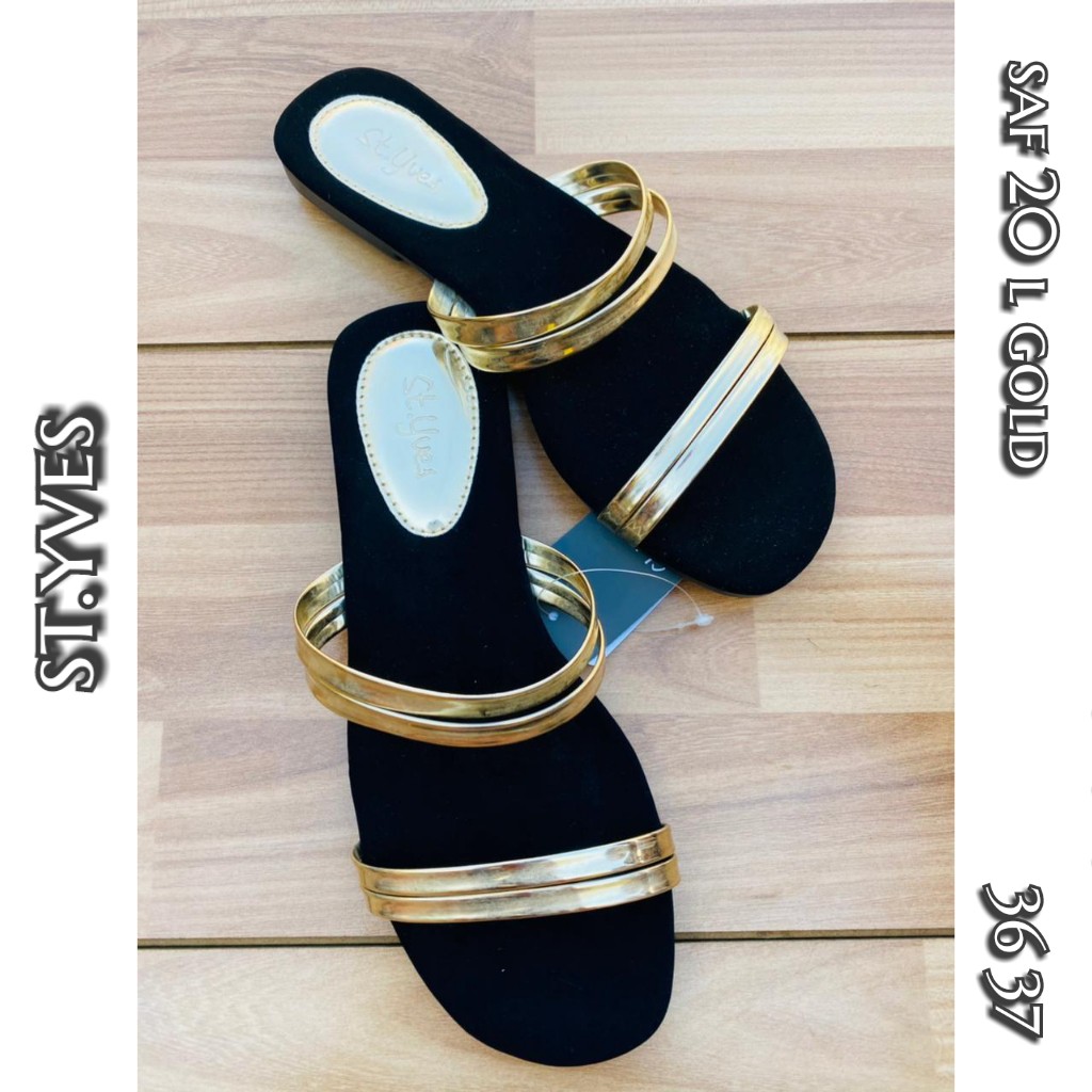 sandal slip emas safgold