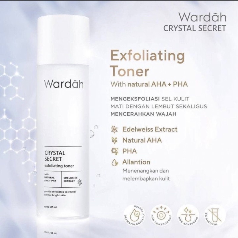 Wardah Crystal Secret Exfoliating Toner