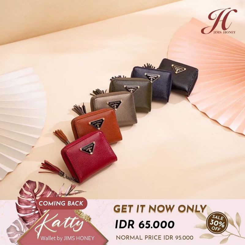 Dompet Wanita-Katty Wallet Jims Honey