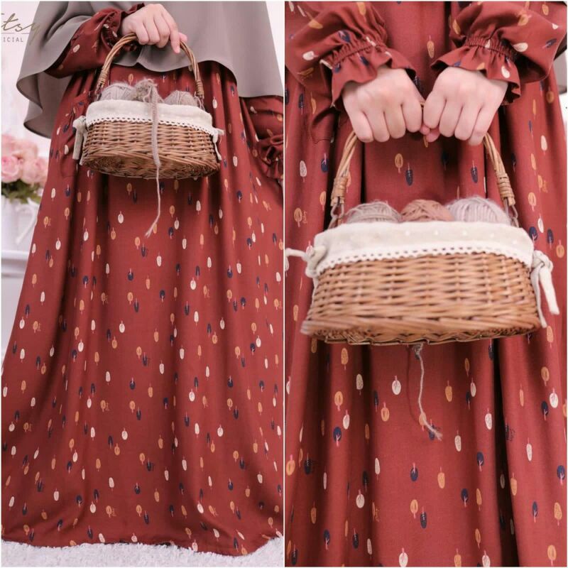 Ditsy Tree Sangria XL (REJECT)