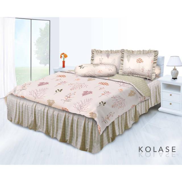 BEDCOVER MY LOVE KOLASE SEPREI FLAT
