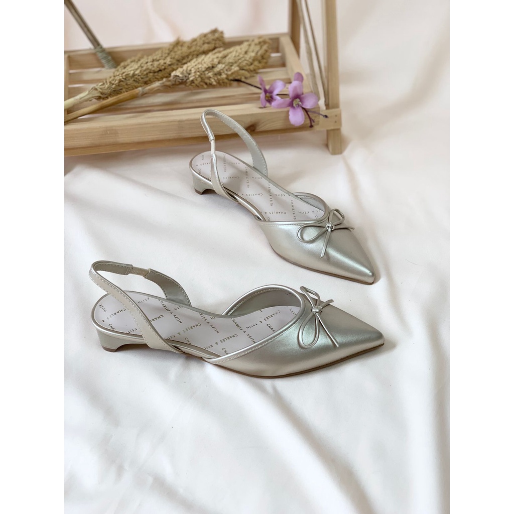 [7.7 Boombastis Sale⚡] - SEPATU WANITA CKS490 CK LEATHER MULES HEELS PREMIUM IMPORT